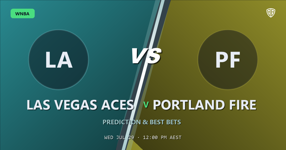 WNBA news: Portland Fire vs Las Vegas Aces Prediction, Odds & Best Bets