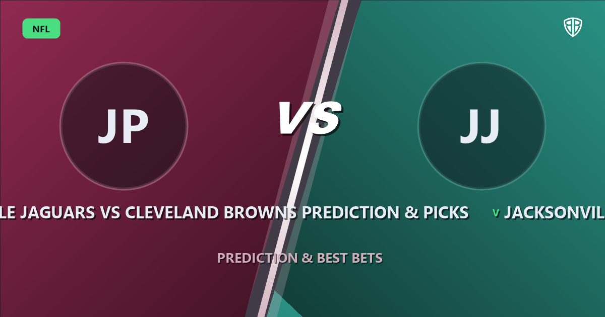 Jacksonville Jaguars vs Cleveland Browns Prediction & Picks: Expert Betting Guide