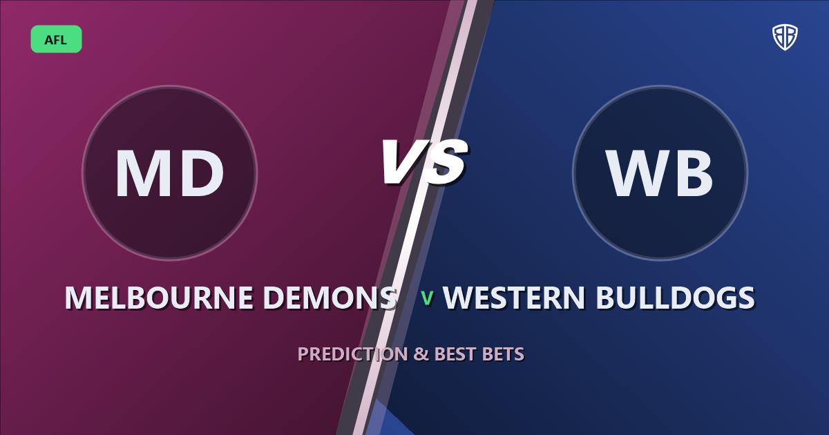 AFL news: Melbourne Demons vs Western Bulldogs Prediction & Picks : Odds Analysis & Top Props