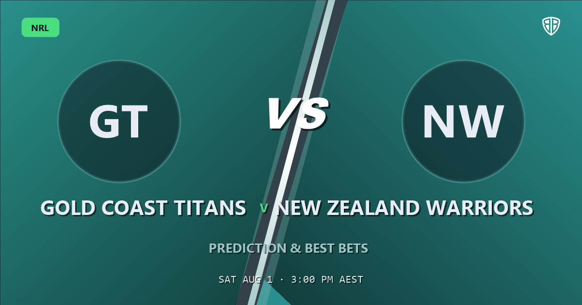NRL news: Gold Coast Titans vs New Zealand Warriors Prediction & Picks (Klese Haas Key Factor): Stat-Based Insights
