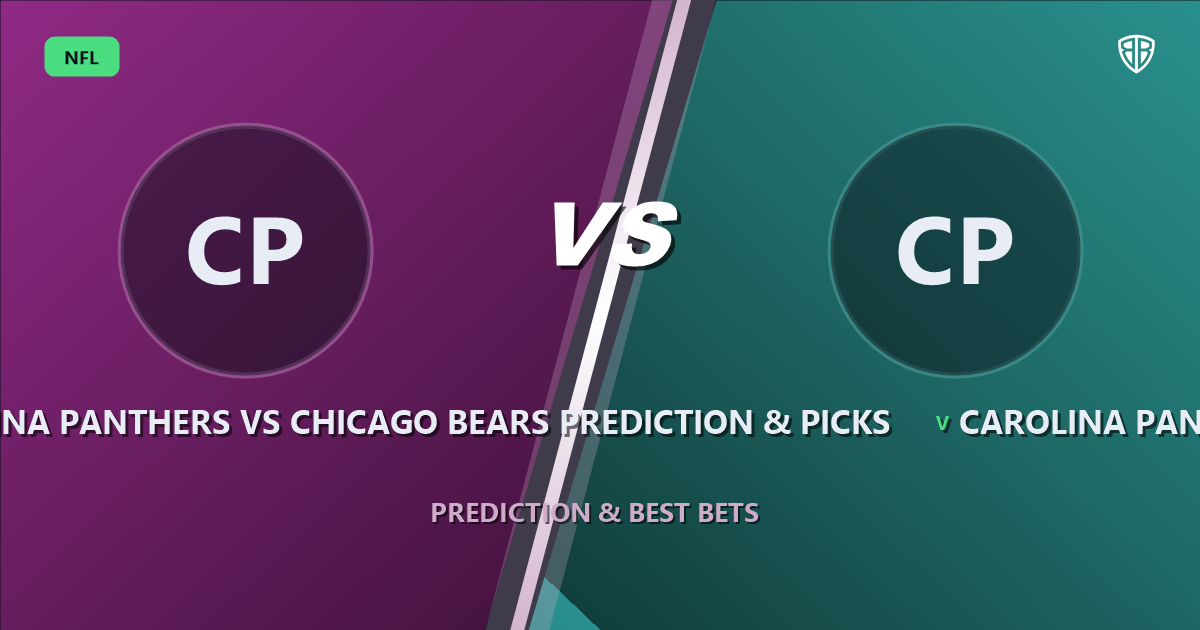 Carolina Panthers vs Chicago Bears Prediction & Picks (Jalen Coker Impact): Smart Props & Lines