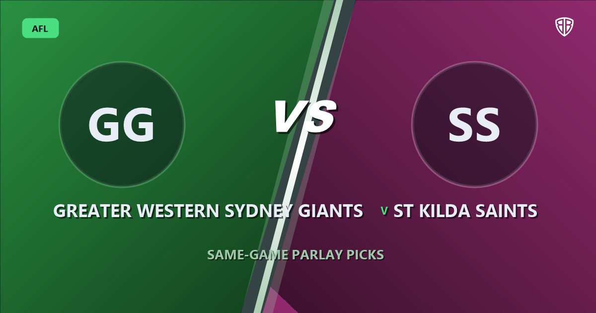 AFL news: Greater Western Sydney Giants vs St Kilda Saints Prediction & Same Game Multi picks Top SGM: Don