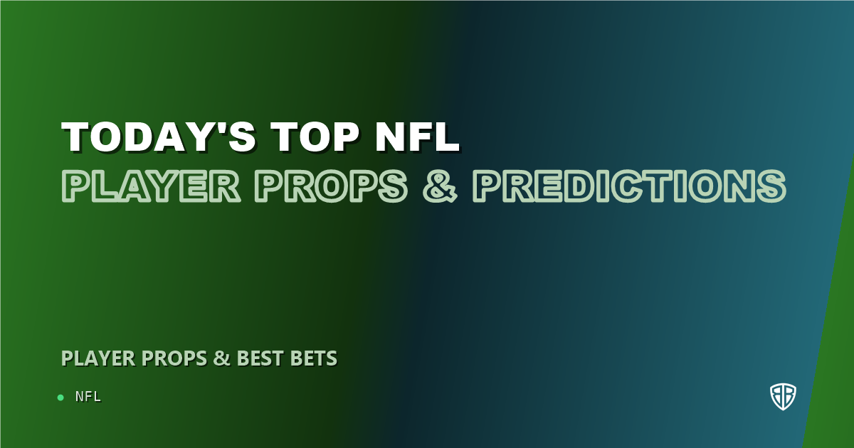 Today's Top NFL Player Props & Predictions, Friday 09/26 (Trey Benson Focus)