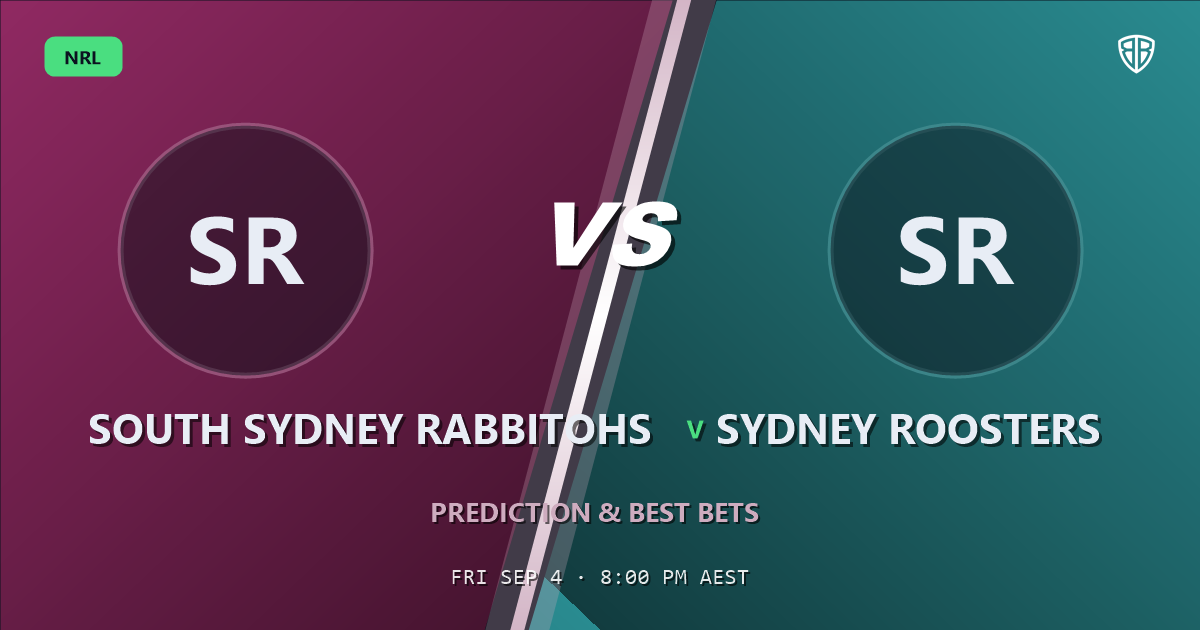 NRL news: South Sydney Rabbitohs vs Sydney Roosters Prediction & Picks (Daniel Tupou Key Factor): Stat-Based Insights
