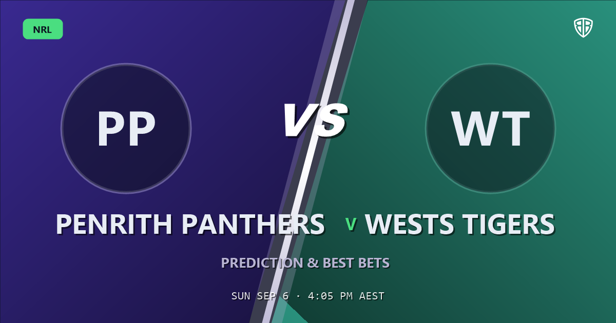 NRL news: Penrith Panthers vs Wests Tigers Prediction & Picks (Fonua Pole Key Factor): Stat-Based Insights