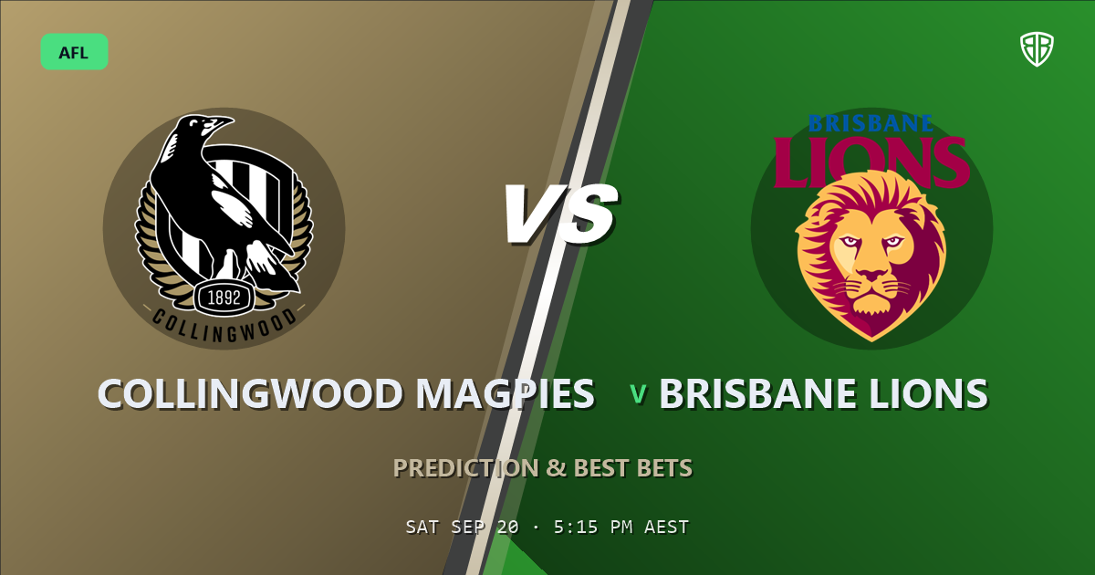 AFL news: Collingwood Magpies vs Brisbane Lions Prediction & Picks : Winning Game Angles