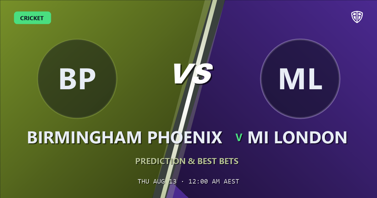 Cricket news: Birmingham Phoenix vs MI London Prediction & Picks: The Hundred Women