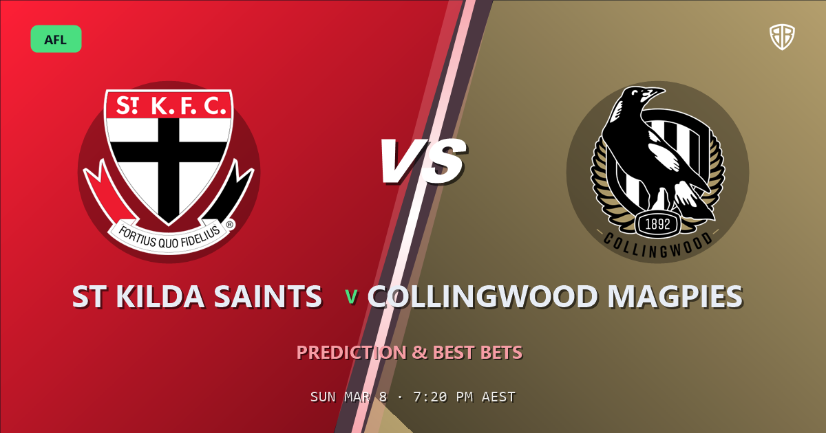 AFL news: St Kilda Saints vs Collingwood Magpies Prediction & Picks (Jack Sinclair Key Factor): Winning Game Angles