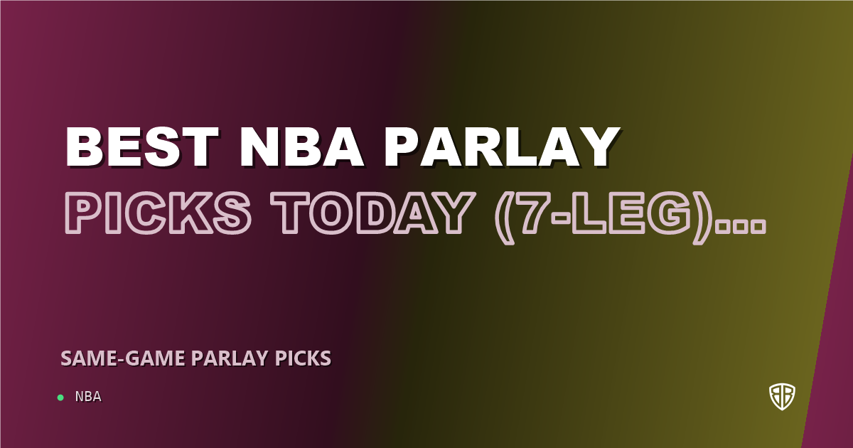 Best NBA Parlay Picks Today, Sunday 04/19 (7-Leg) Featuring Cade Cunningham!: High Probability Plays
