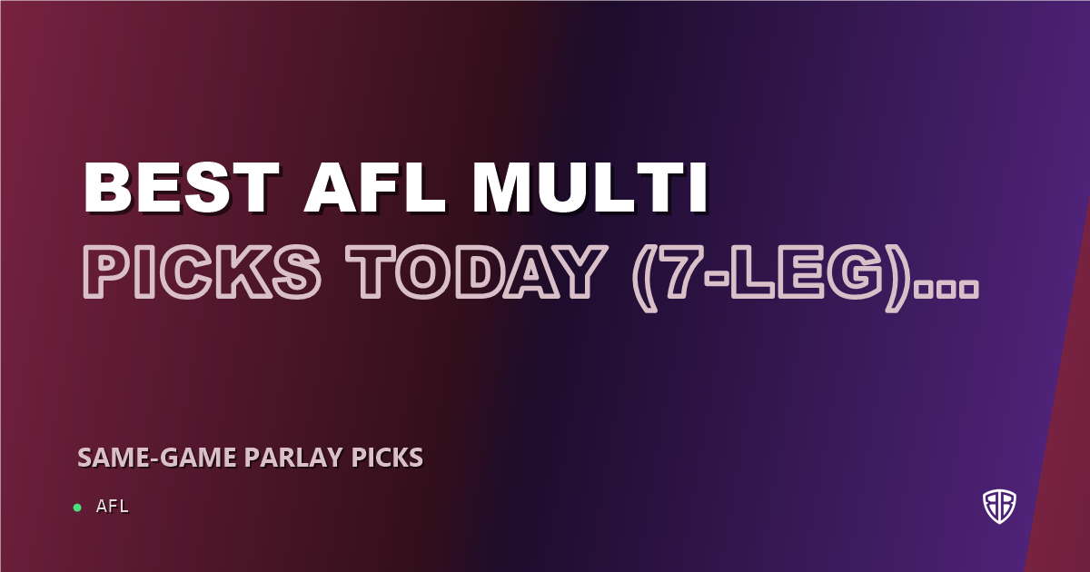 AFL news: Best AFL Multi Picks Today, Wednesday 03/11 (7-Leg) Featuring Marcus Bontempelli!: Expert Footy Selections