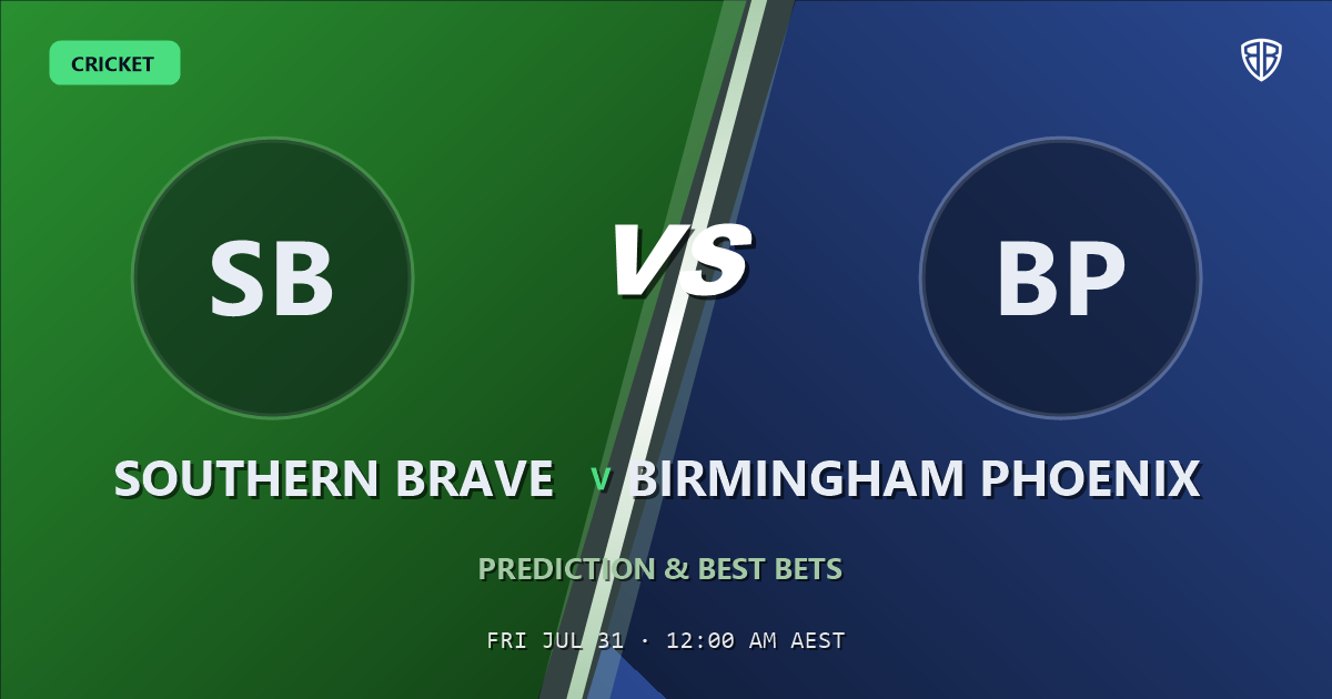Cricket news: Southern Brave vs Birmingham Phoenix Prediction & Picks: The Hundred Women