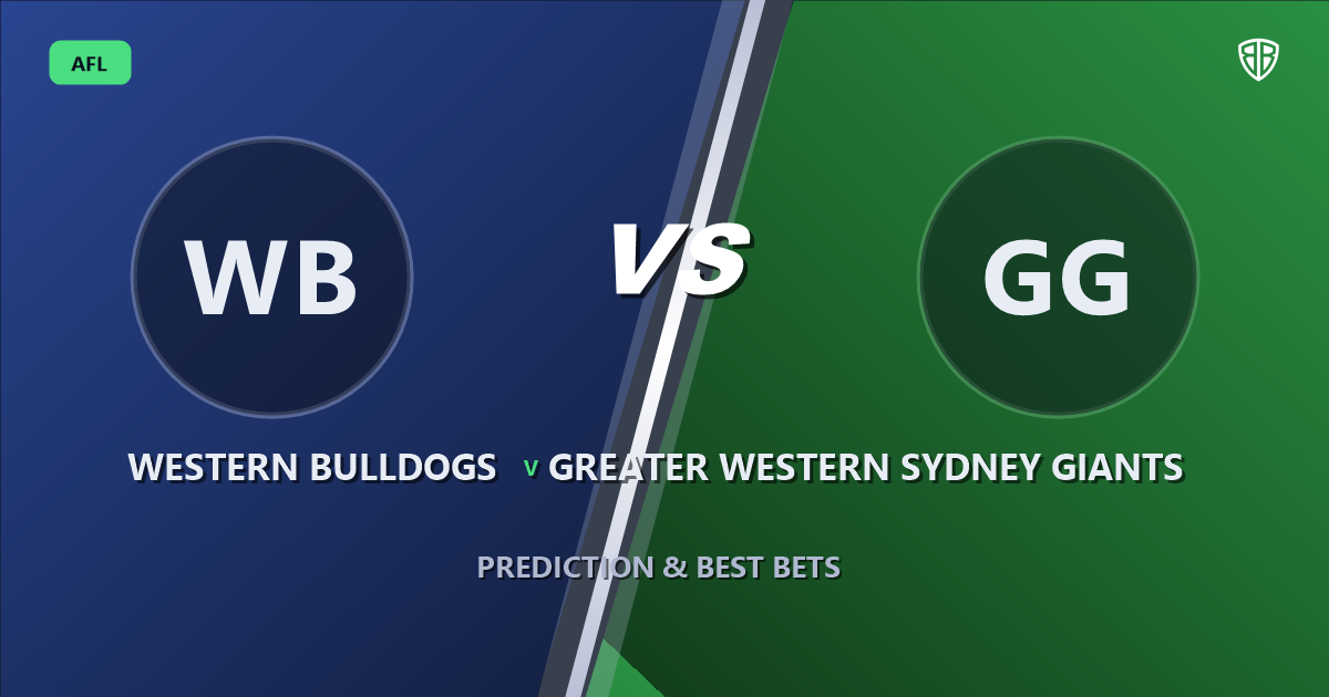 AFL news: Western Bulldogs vs Greater Western Sydney Giants Prediction & Picks (Lachlan Bramble Key Factor): Stat-Based Insights