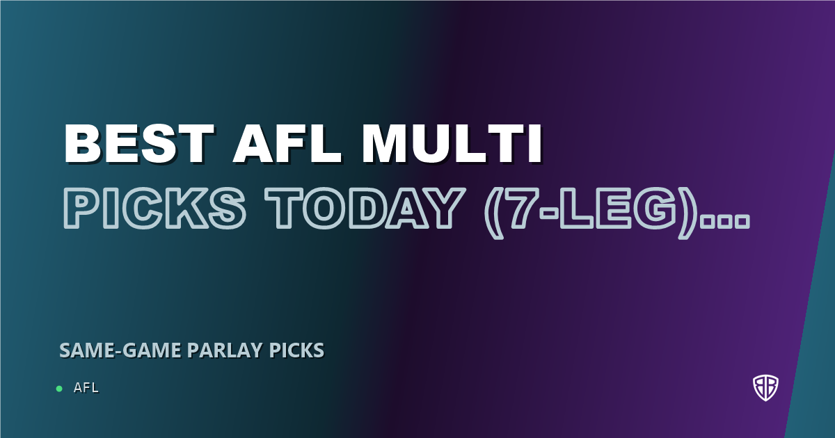 AFL news: Best AFL Multi Picks Today, Friday 03/13 (7-Leg) Featuring Marcus Bontempelli!: Expert Footy Selections