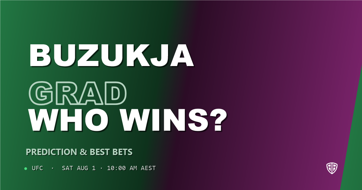 UFC news: Dennis Buzukja vs Bogdan Grad Prediction & Picks: Analytics Breakdown