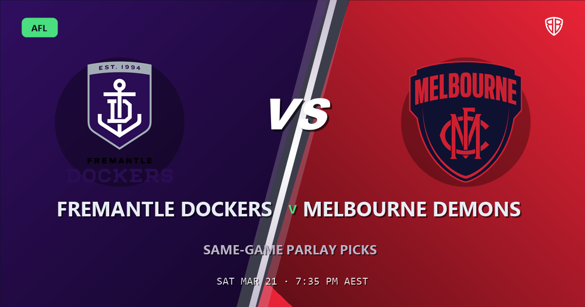AFL news: Fremantle Dockers vs Melbourne Demons Prediction & Same Game Multi picks Value Multi: Don
