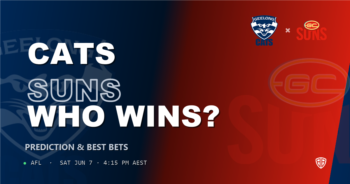 AFL news: Geelong Cats vs Gold Coast Suns Prediction & Picks (Matt Rowell Key Factor): Expert Footy Betting Guide