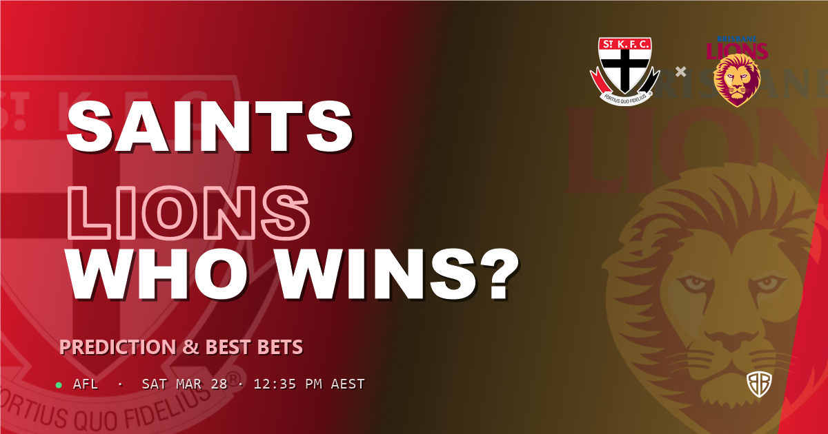 AFL news: St Kilda Saints vs Brisbane Lions Prediction & Picks (Rowan Marshall Key Factor): Expert Footy Betting Guide
