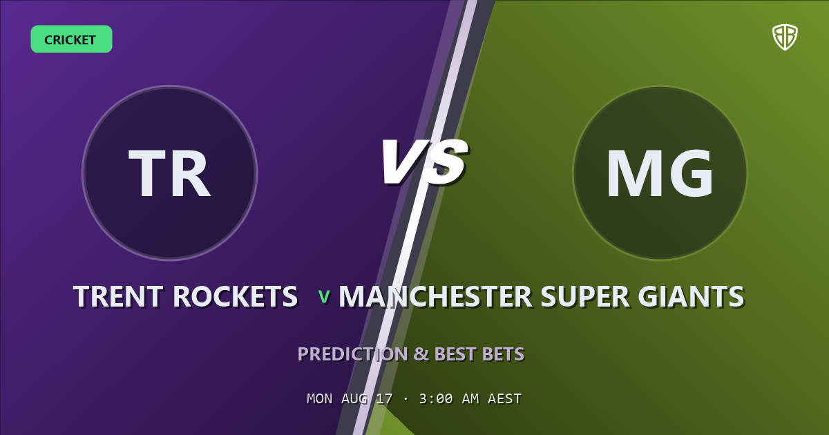Cricket news: Trent Rockets vs Manchester Super Giants Prediction & Picks: The Hundred Preview