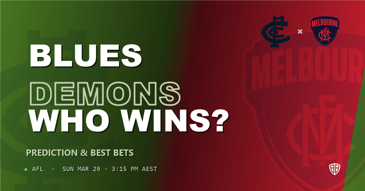 AFL news: Carlton Blues vs Melbourne Demons Prediction & Picks (George Hewett Key Factor): Full Match Breakdown & Bets
