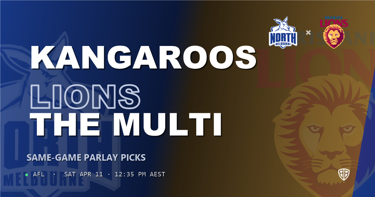 AFL news: North Melbourne Kangaroos vs Brisbane Lions Prediction & Same Game Multi picks Key Insights: Smart Betting Angles