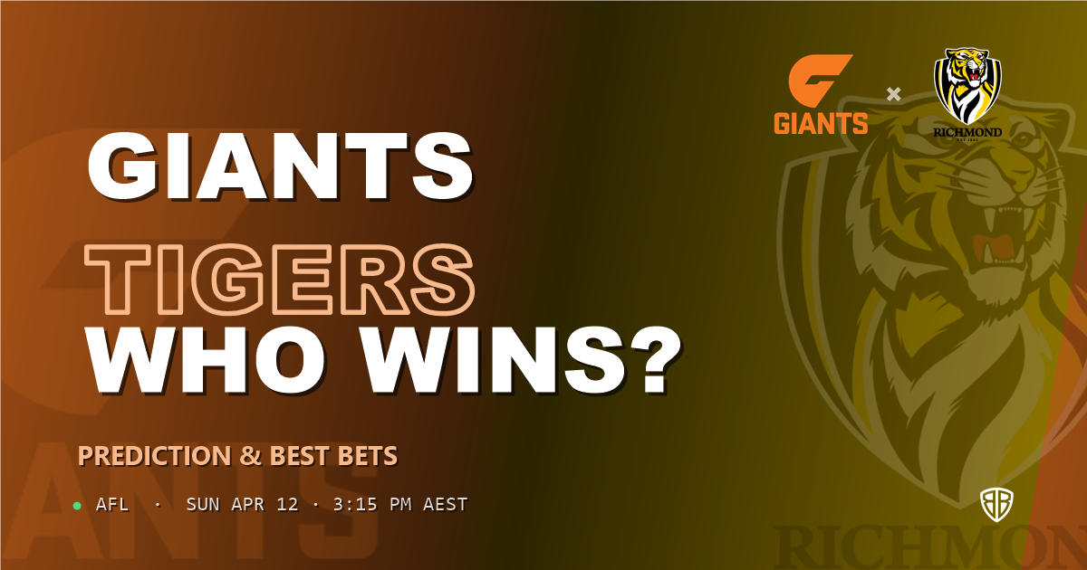 AFL news: Greater Western Sydney Giants vs Richmond Tigers Prediction & Picks (Jacob Hopper Key Factor): Full Match Breakdown & Bets