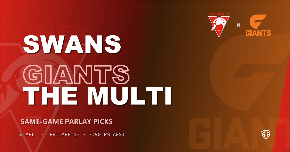AFL news: Sydney Swans vs Greater Western Sydney Giants Prediction & Same Game Multi picks Top SGM: Our Expert Analysis