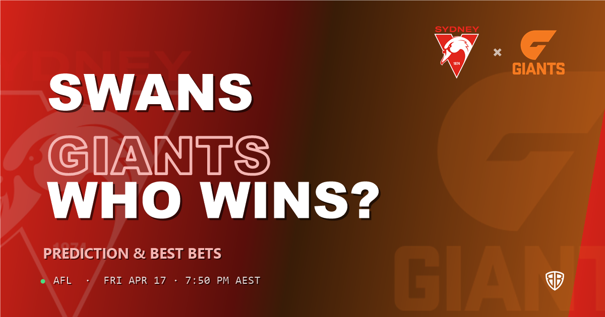AFL news: Sydney Swans vs Greater Western Sydney Giants Prediction & Picks : Full Match Breakdown & Bets