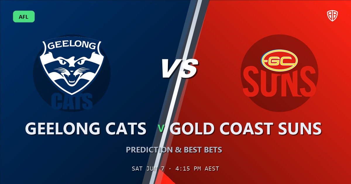 AFL news: Geelong Cats vs Gold Coast Suns Prediction & Picks (Matt Rowell Key Factor): Stat-Based Insights
