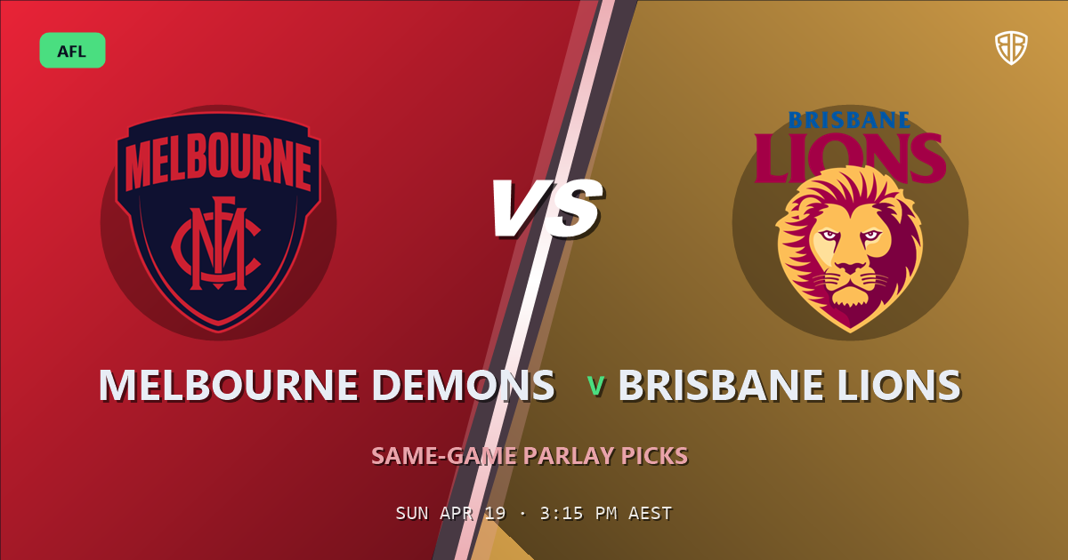 AFL news: Melbourne Demons vs Brisbane Lions Prediction & Same Game Multi picks Value Multi: Analytics Breakdown