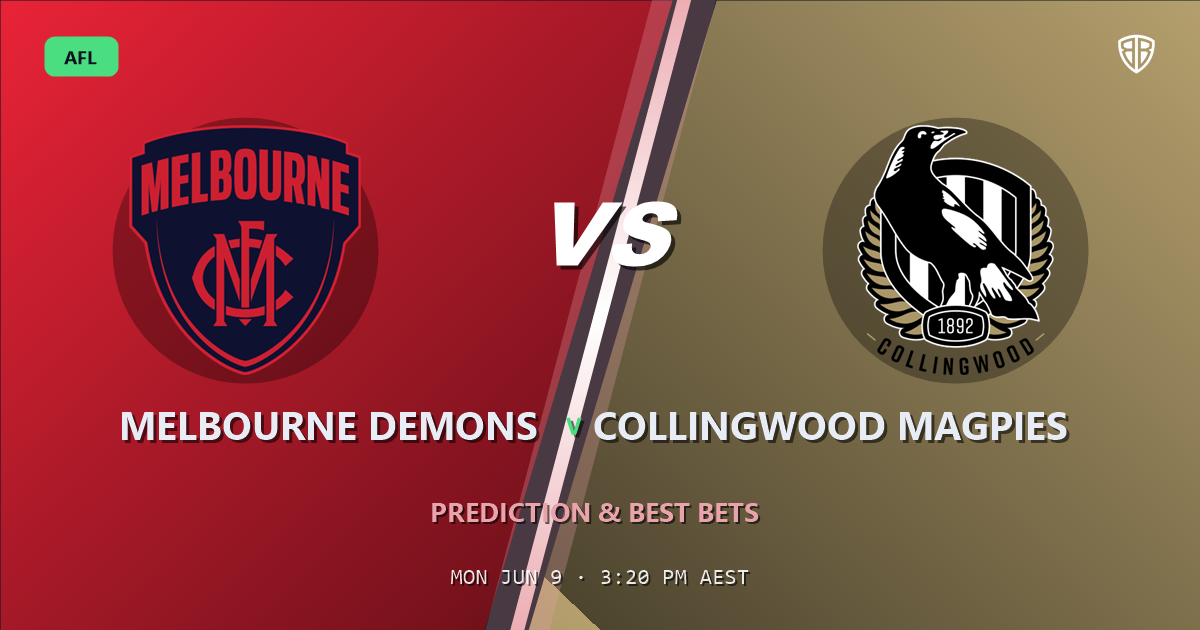 AFL news: Melbourne Demons vs Collingwood Magpies Prediction & Picks (Nick Daicos Key Factor): Stat-Based Insights