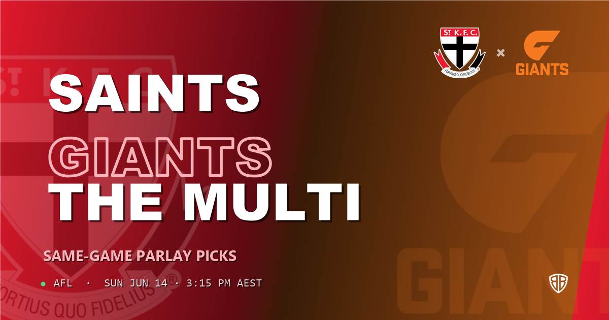 AFL news: St Kilda Saints vs Greater Western Sydney Giants Prediction & Same Game Multi picks Top SGM: Our Expert Analysis