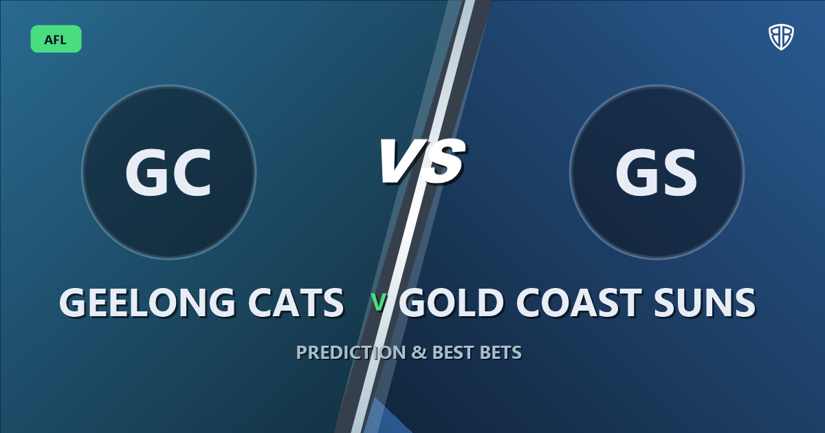 AFL news: Geelong Cats vs Gold Coast Suns Prediction & Picks : Full Match Breakdown & Bets
