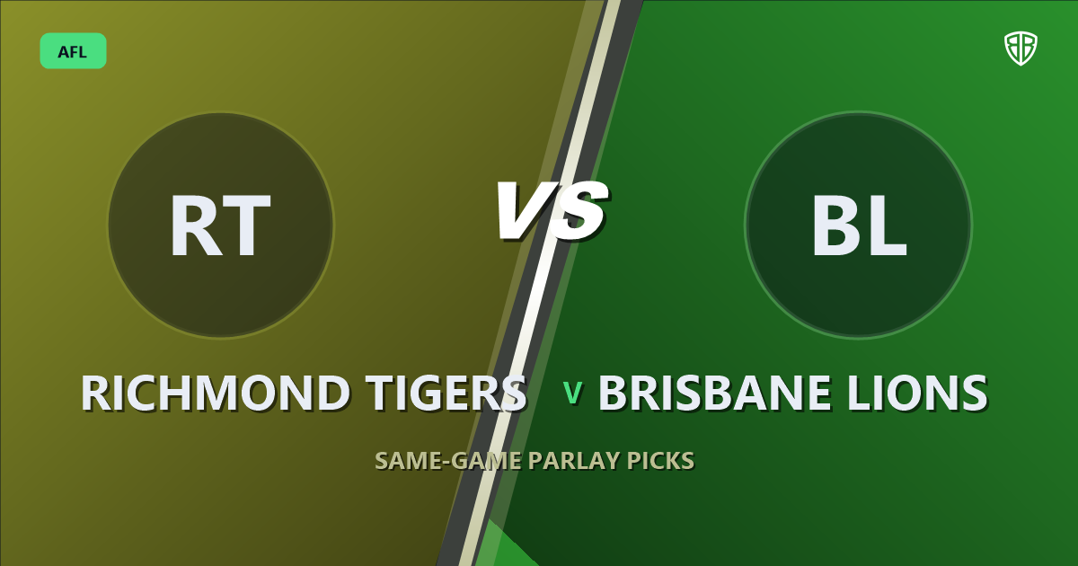 AFL news: Richmond Tigers vs Brisbane Lions Prediction & Same Game Multi picks Top SGM: Our Expert Analysis