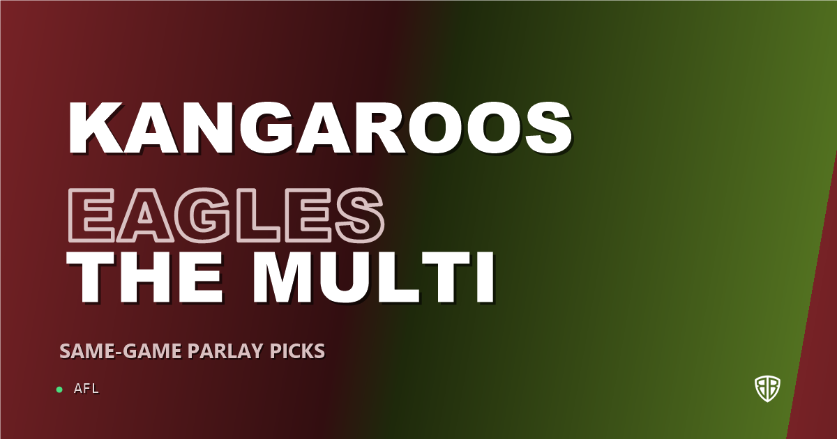 AFL news: North Melbourne Kangaroos vs West Coast Eagles Prediction & Same Game Multi picks Top SGM: Analytics Breakdown