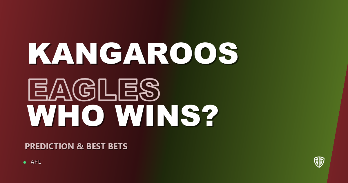 AFL news: North Melbourne Kangaroos vs West Coast Eagles Prediction & Picks (Ryan Maric Key Factor): Odds Analysis & Top Props