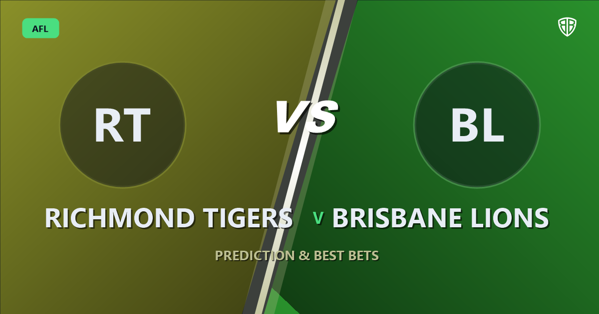AFL news: Richmond Tigers vs Brisbane Lions Prediction & Picks (Tom Brown Key Factor): Expert Footy Betting Guide