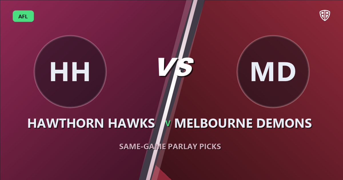 AFL news: Hawthorn Hawks vs Melbourne Demons Prediction & Same Game Multi picks Value Multi: Don