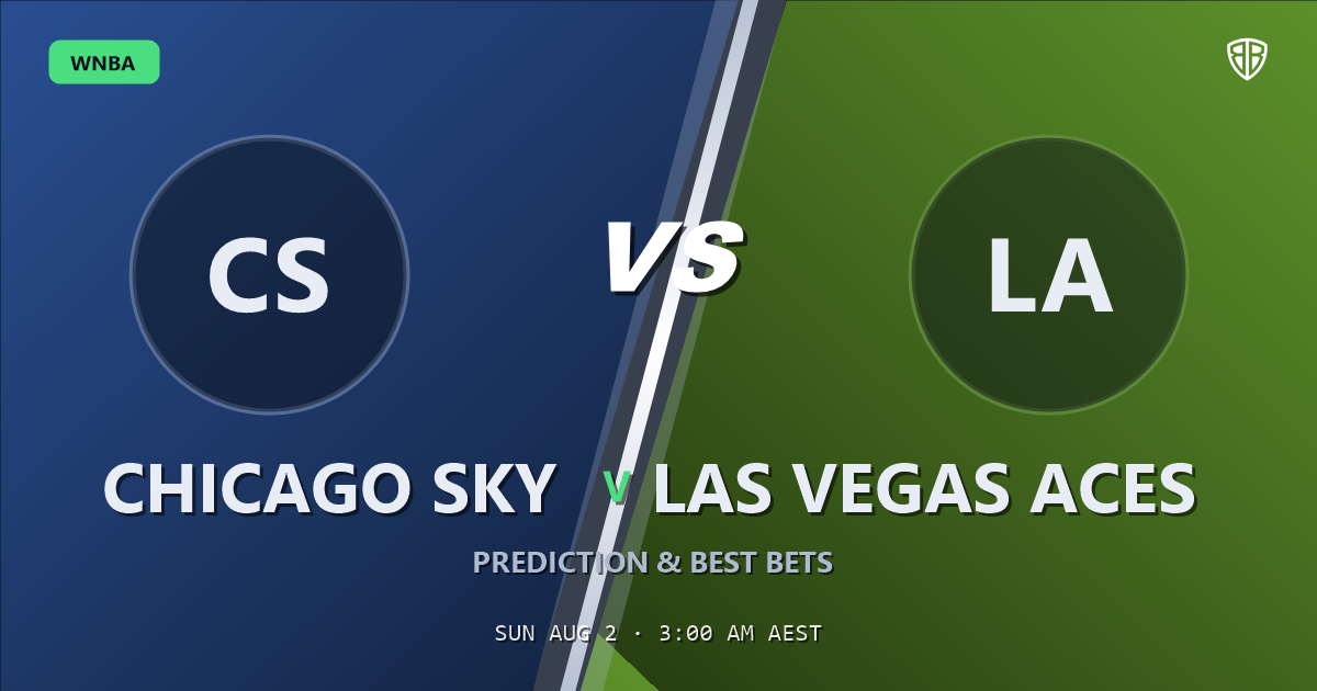 WNBA news: Chicago Sky vs Las Vegas Aces Prediction & Picks (A