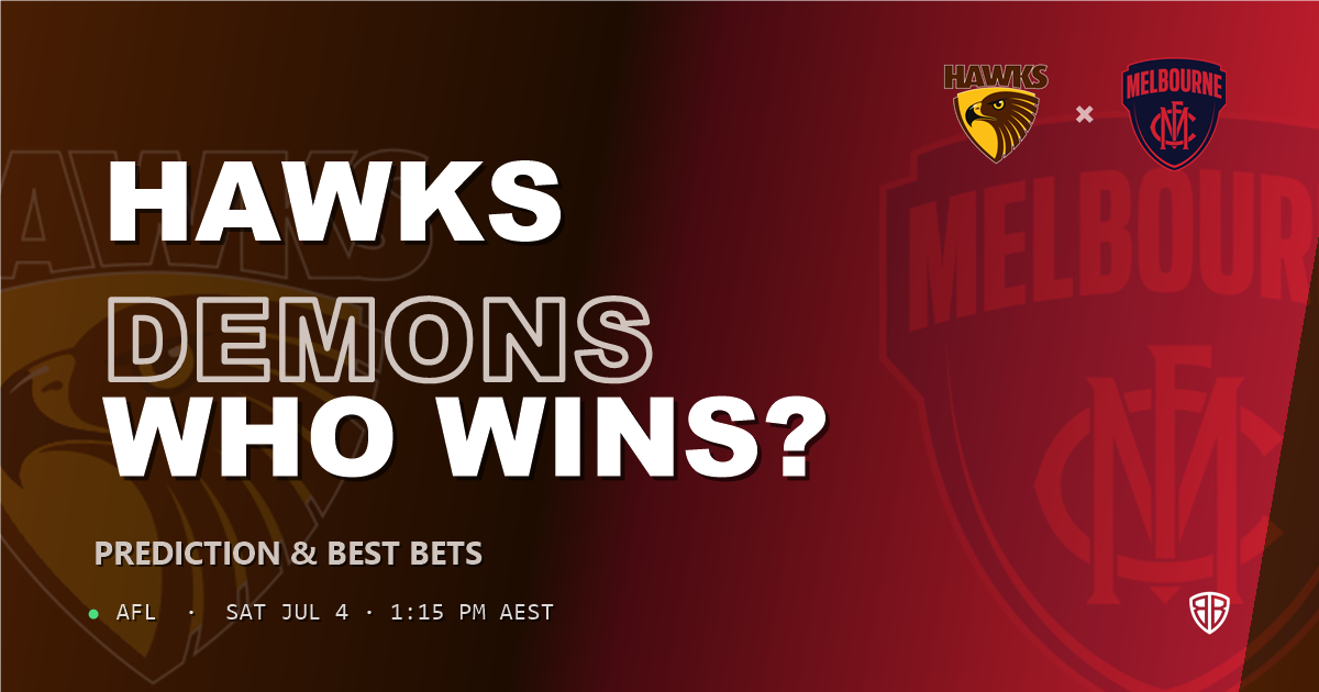 AFL news: Hawthorn Hawks vs Melbourne Demons Prediction & Picks : Odds Analysis & Top Props