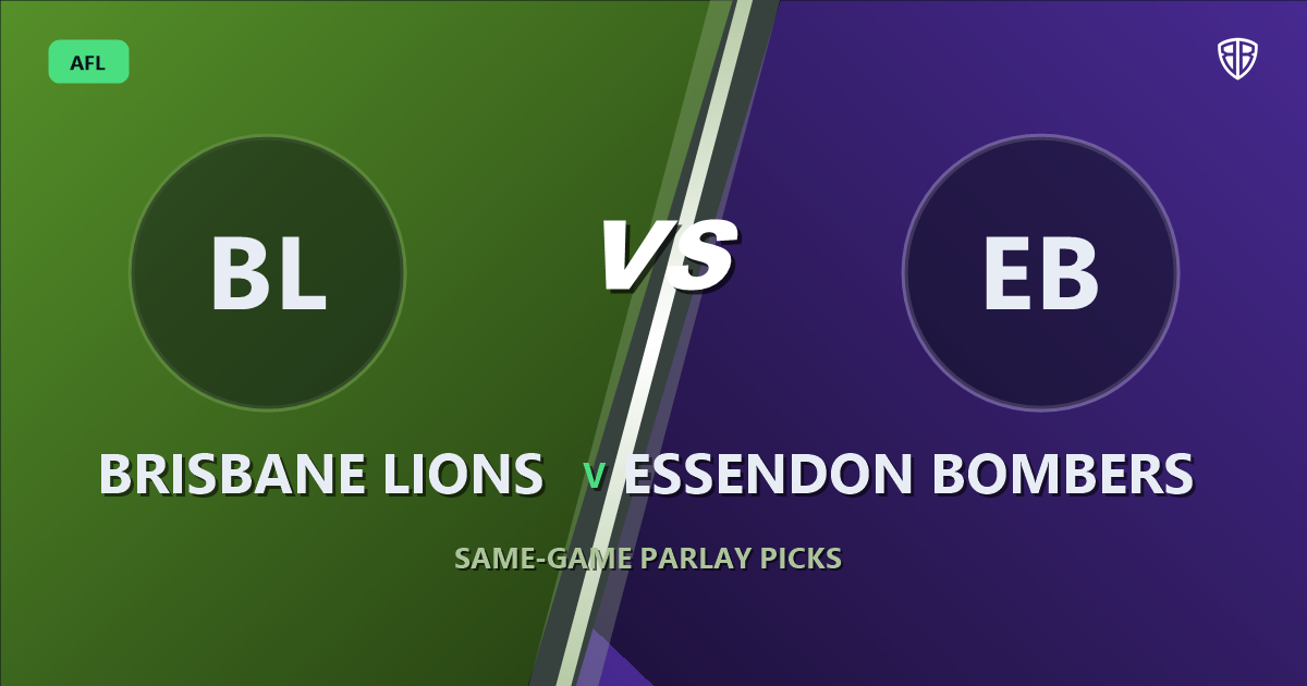 AFL news: Brisbane Lions vs Essendon Bombers Prediction & Same Game Multi picks Value Multi: Analytics Breakdown