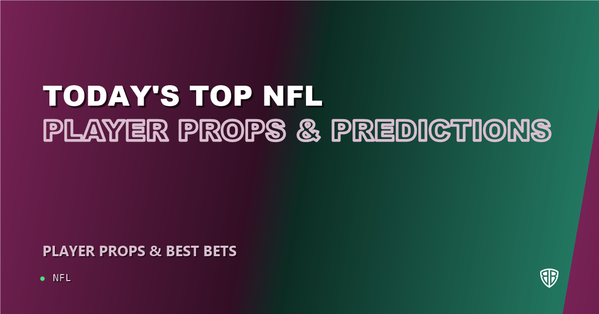 Today's Top NFL Player Props & Predictions, Thursday 10/09 (Garrett Wilson Focus)