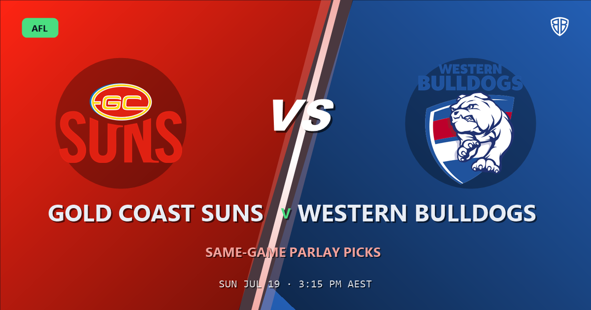 AFL news: Gold Coast Suns vs Western Bulldogs Prediction & Same Game Multi picks Top SGM: Our Expert Analysis