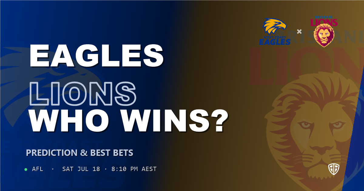 AFL news: West Coast Eagles vs Brisbane Lions Prediction & Picks (Jack Graham Key Factor): Expert Footy Betting Guide