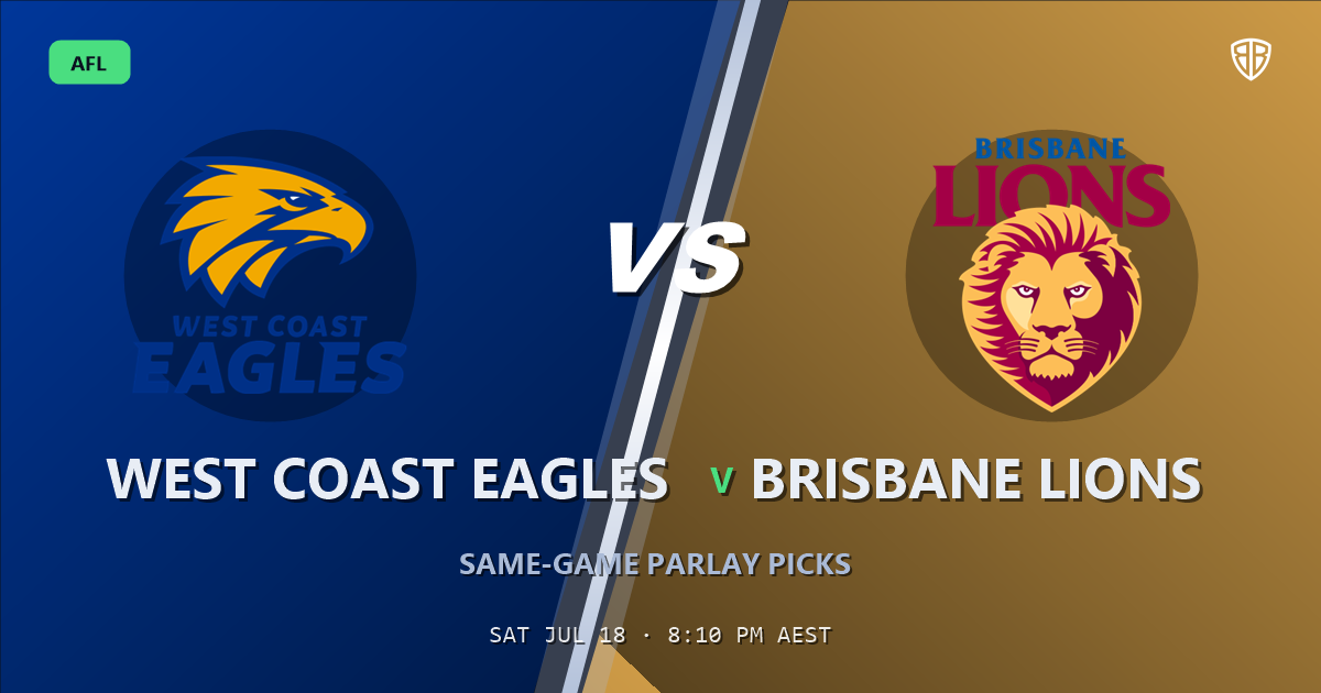 AFL news: West Coast Eagles vs Brisbane Lions Prediction & Same Game Multi picks Top SGM: Our Expert Analysis