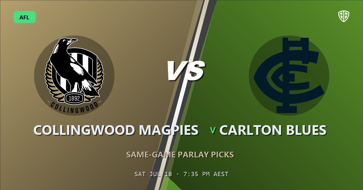 AFL news: Collingwood Magpies vs Carlton Blues Prediction & Same Game Multi picks Value Multi: Our Expert Analysis