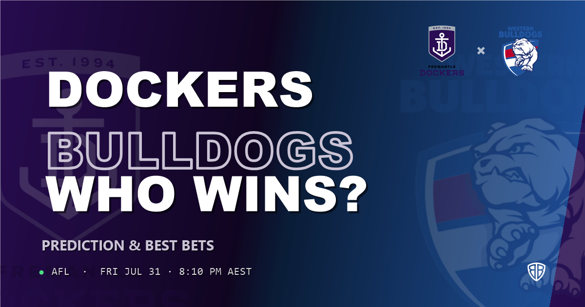 AFL news: Fremantle Dockers vs Western Bulldogs Prediction & Picks: Winning Game Angles