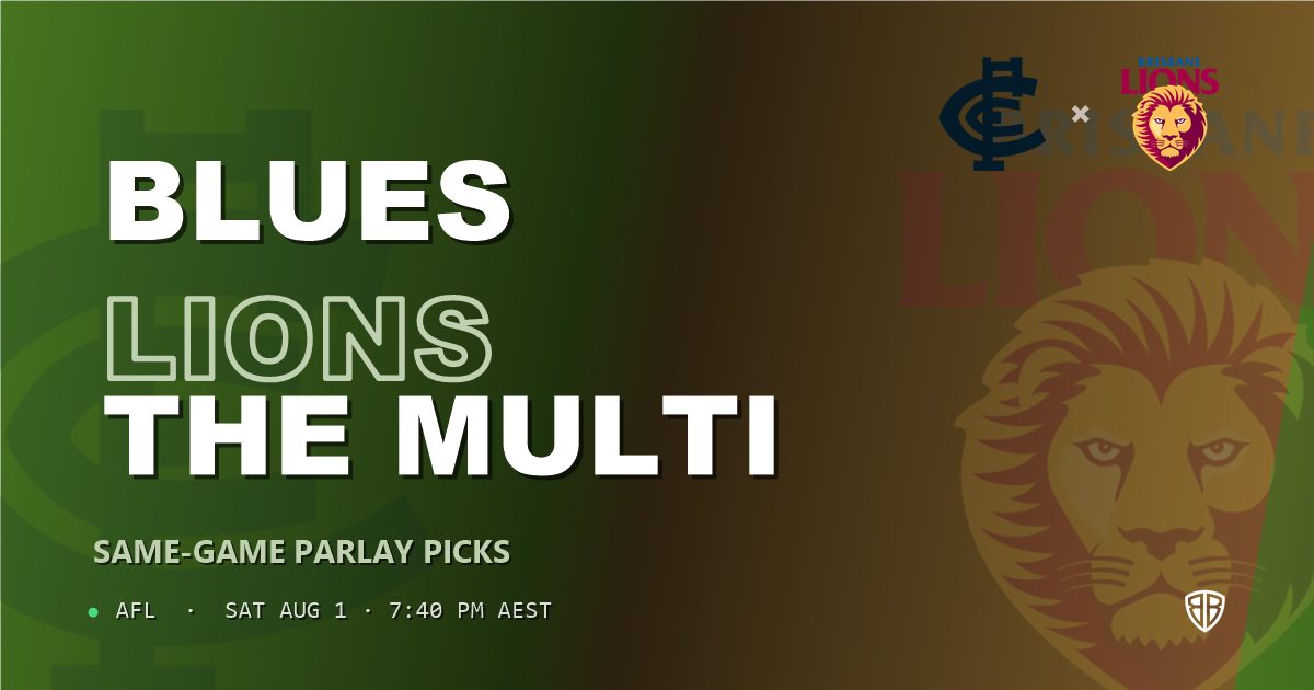 AFL news: Carlton Blues vs Brisbane Lions Prediction & Same Game Multi picks Top SGM: Don