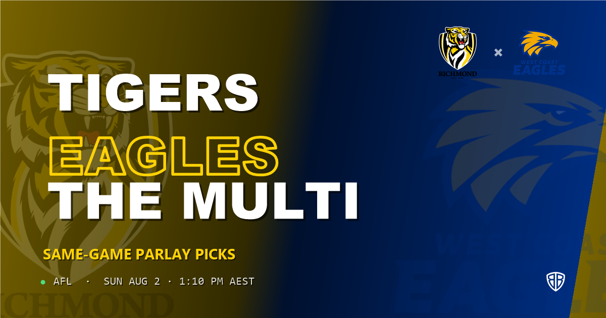 AFL news: Richmond Tigers vs West Coast Eagles Prediction & Same Game Multi picks Key Insights: Smart Betting Angles