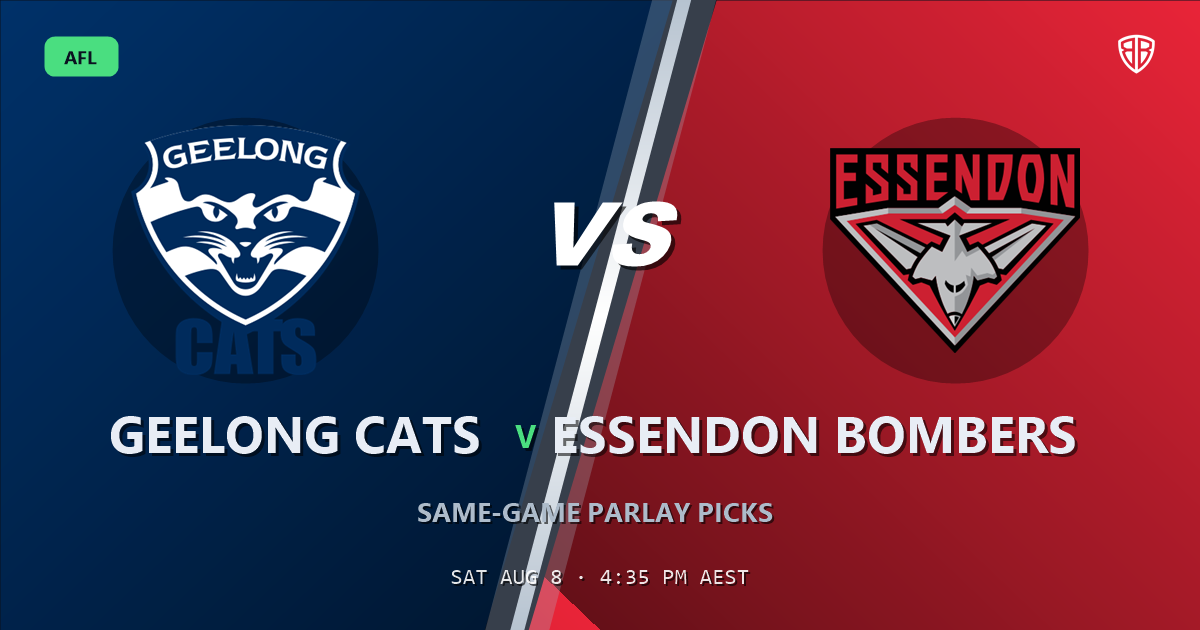 AFL news: Geelong Cats vs Essendon Bombers Same Game Multi Tips & Prediction