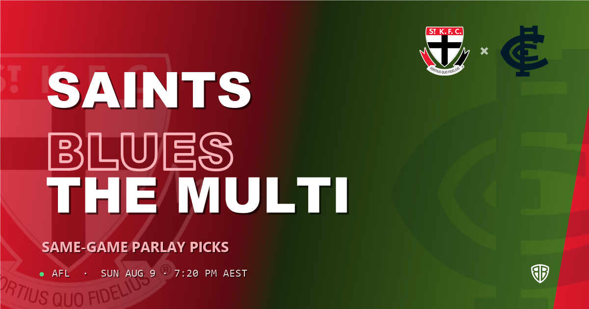 AFL news: St Kilda Saints vs Carlton Blues Prediction & Same Game Multi picks Value Multi: Smart Betting Angles